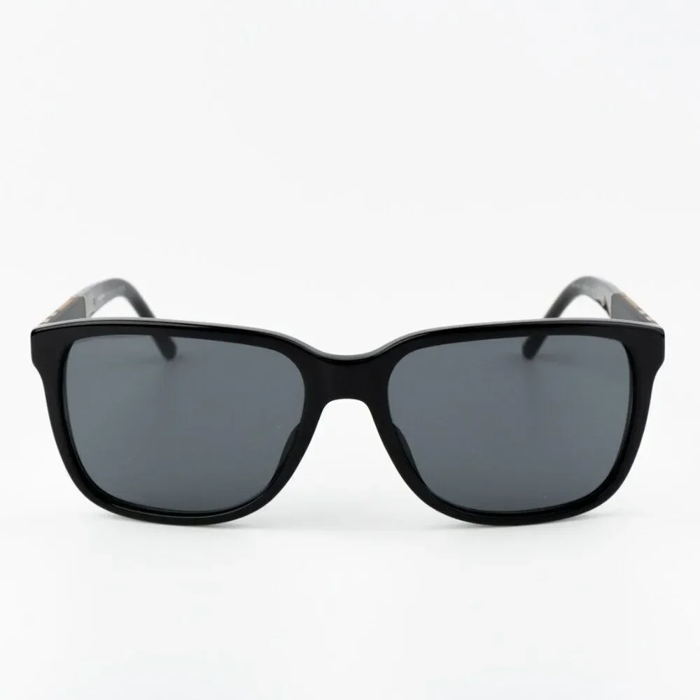 NEW Burberry BE4181 300187 Black Grey Square Unisex Sunglasses BE4183